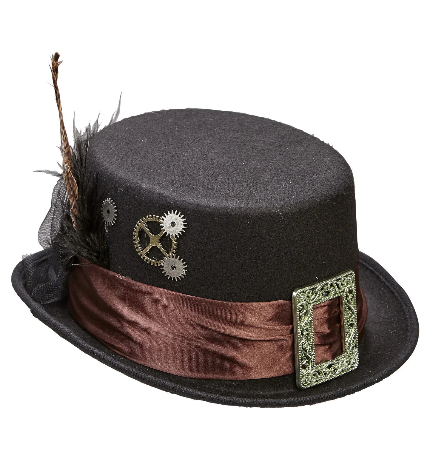 Chistera de Steampunk con Plumas Steampunk Widmann